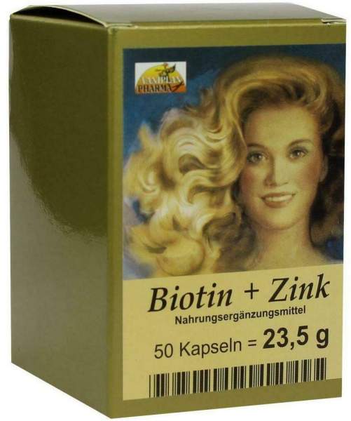 Biotin Plus Zink 50 Haarkapseln
