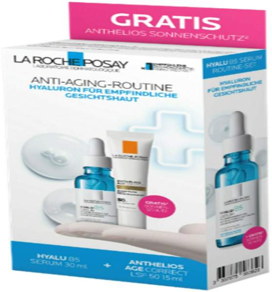 La Roche Posay Hyalu B5 Serum 30 ml + gratis Anthelios Age Correct 15 ml Creme