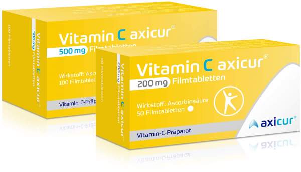 Vitamin C Axicur 200 mg 100 Filmtabletten