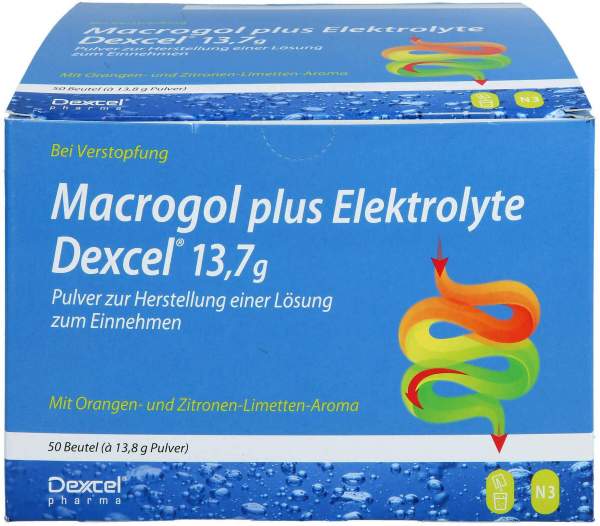 Macrogol Plus Elektrolyte Dexcel 13,7 G Ple 50 Beu