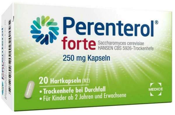 Perenterol forte 250 mg 20 Kapseln
