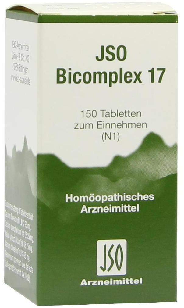 Jso Bicomplex Heilmittel Nr.17 150 Tabletten Kaufen | Volksversand ...