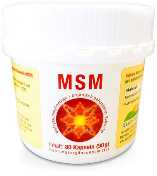 Msm 1000 mg 80 Kapseln