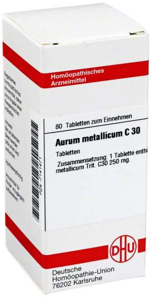 Aurum Metallicum C 30 Tabletten