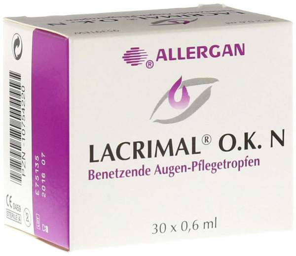 Lacrimal O.K. N 30 X 0,6 ml Augentropfen