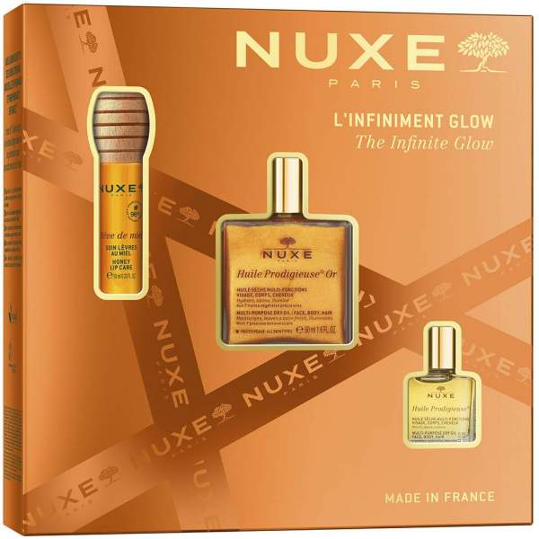 Nuxe Geschenkset 2025 Huile Prodigieuse Or Glow 1 Stück