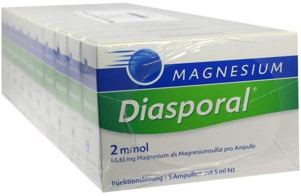 Magnesium Diasporal 2 Mmol 50 X 5 ml Ampullen
