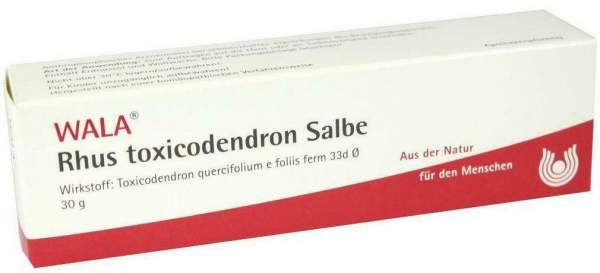 Wala Rhus Toxicodendron 30 G Salbe