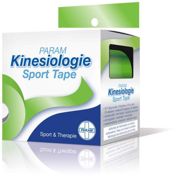 Kinesiologie Sport Tape 5 Cmx5 M Grün