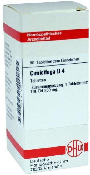 Dhu Cimicifuga D4 80 Tabletten