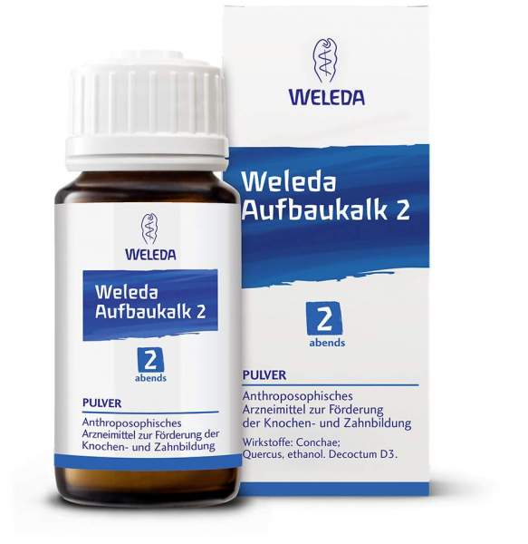 Weleda Aufbaukalk Pulver 2, 45 G