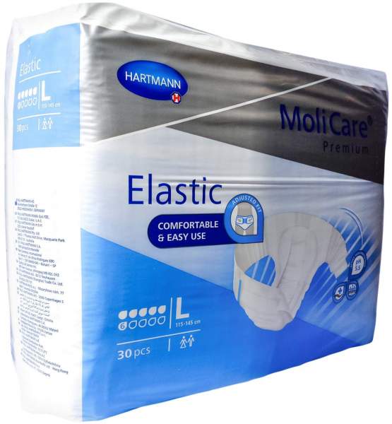 Molicare Premium Elastic Slip 6 Tropfen Gr.L 30 Stück