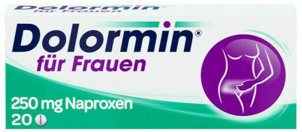 Dolormin für Frauen mit Naproxen 20 Tabletten