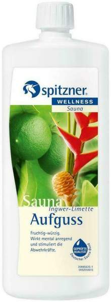 Spitzner Saunaaufguss Ingwer Limette Wellness 1000