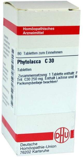 Dhu Phytolacca C30 Tabletten