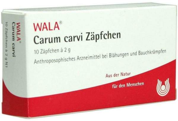 Wala Carum Carvi 10 X 2 G Zäpfchen