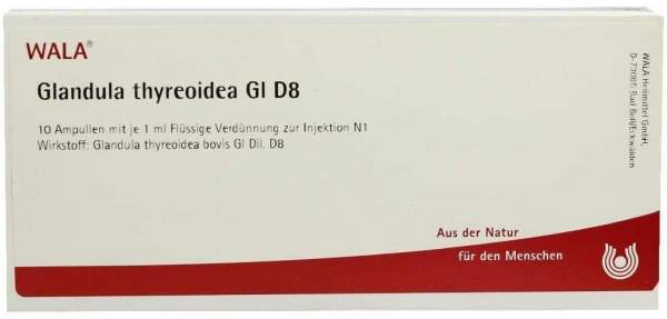 Glandula Thyreoidea Gl D 8 Ampullen 10 X 1 ml