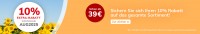 10% Extra-Rabatt ab 39€