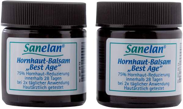 Hornhaut Balsam Sanelan Best Age, 30 ml + 30 ml gratis