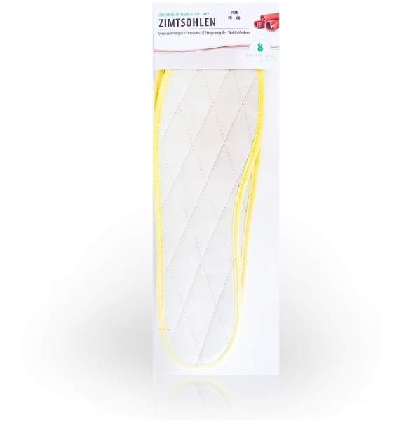 Zimtsohlen Hell 45 - 46 2 Stück