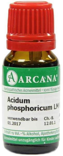 Acidum Phosphoricum Arcana Lm 6 Dilution 10 ml