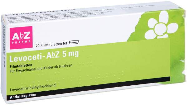 Levoceti Abz 5 mg 20 Filmtabletten