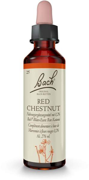 Bachblüten Red Chestnut 20 ml Tropfen