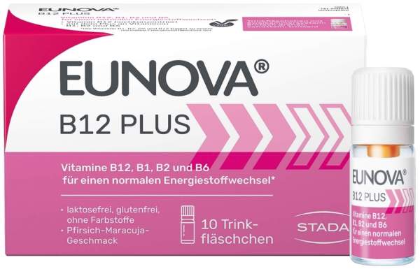 Eunova B12 Plus 10 x 8 ml Trinkfläschchen