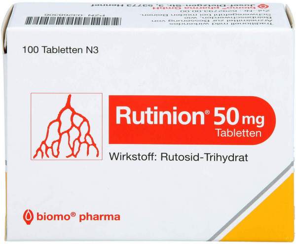 Rutinion Tabletten 100 Tabletten