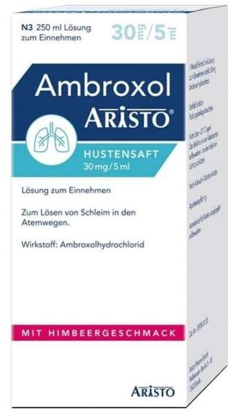 Ambroxol Aristo Hustensaft 30 mg Je 5 ml Lösung 250 ml