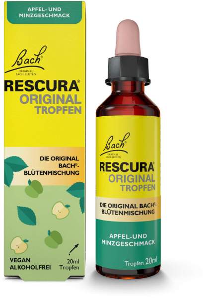 Bach Original Rescura Apfel-Minze 20 ml Tropfen