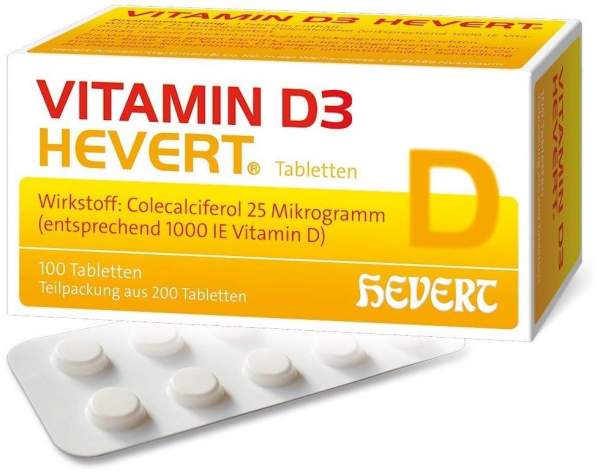 Vitamin D3 Hevert 200 Tabletten