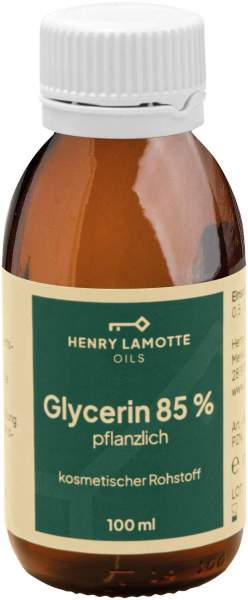 Glycerin 85% Pflanzlich Kosmetischer Rohstoff 100 ml