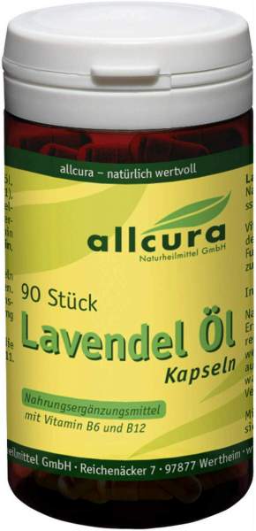 Lavendel Öl 90 Kapseln