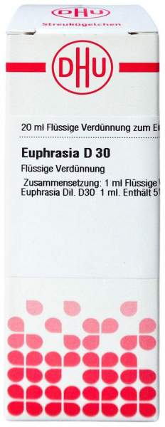 Dhu Euphrasia D30 Dilution 20 ml