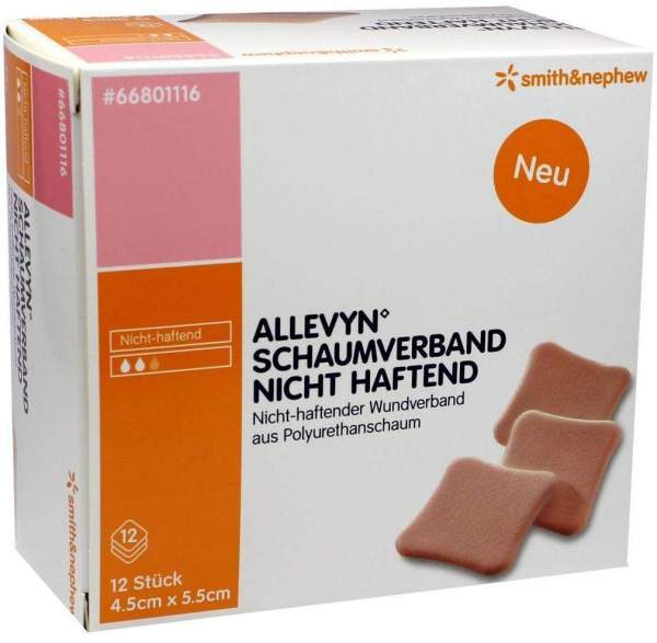 Allevyn Schaumverband 4,5x5,5cm Nicht Haftend