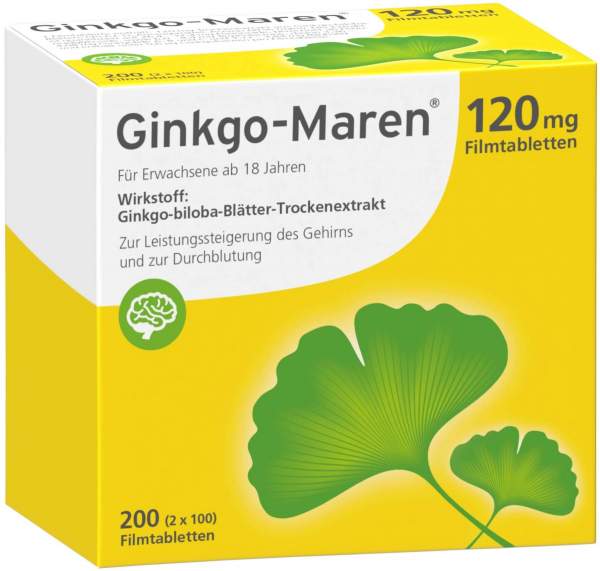 Ginkgo Maren 120 mg 200 Filmtabletten
