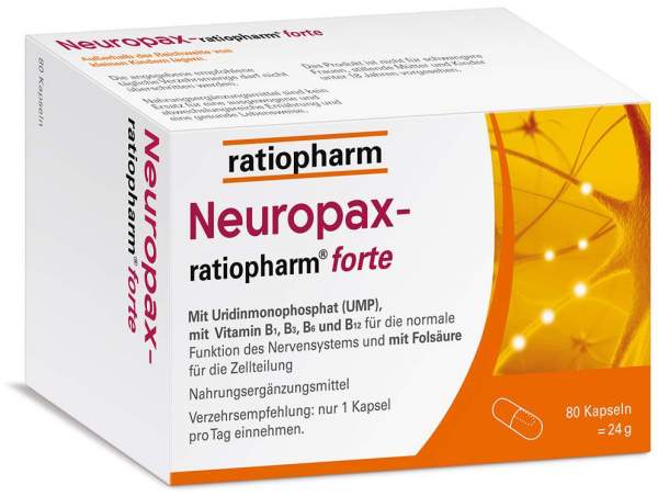 Neuropax-ratiopharm forte 80 Kapseln