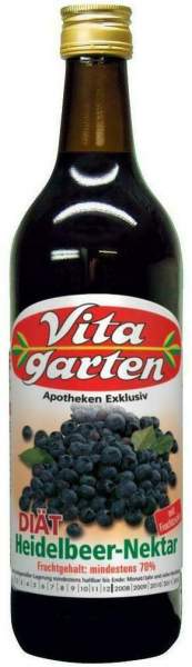 Vitagarten Diät Heidelbeer-Nektar