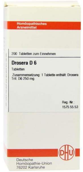 Drosera D 6 200 Tabletten