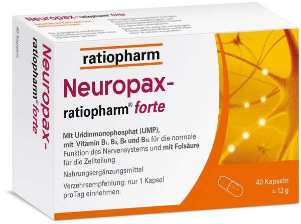 Neuropax-ratiopharm forte 40 Kapseln