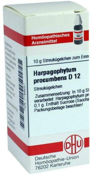 Dhu Harpagophytum Procumbens D12 10 G Globuli