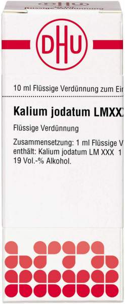 Dhu Kalium Jodatum Lmxxx Dilution 10 ml