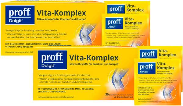Proff Dolgit Vita-Komplex Pulver 2 x 30 Sachets