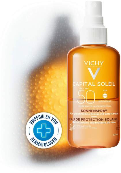 Vichy Capital Soleil bräunungsintensivierendes Sonnenspray LSF 50 200 ml
