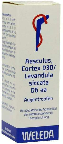 Weleda Aesculus, Cortex D30 Lavandula Siccata D6 Aa 10 ml...