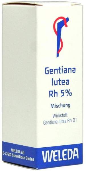 Weleda Gentiana Lutea Rh 5% Presssaft 20 ml Dilution