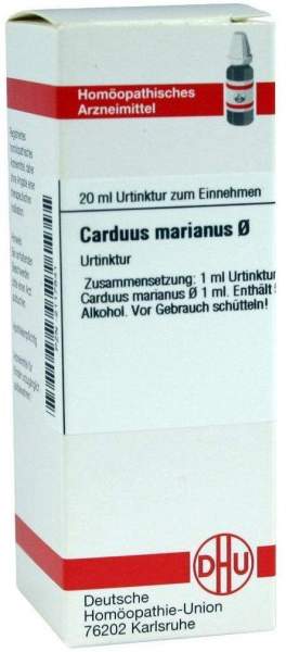 DHU Carduus marianus Urtinktur 20 ml Dilution