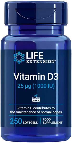 Vitamin D3 25 1000 Iu 250 Kapseln
