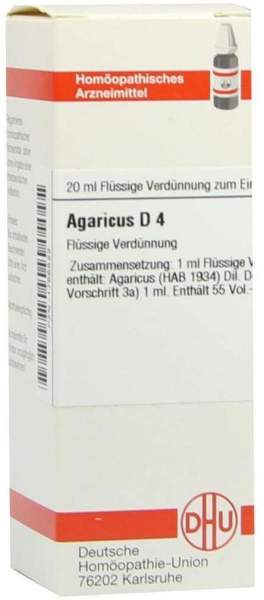 Agaricus D 4 20 ml Dilution